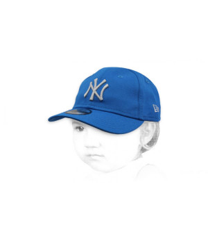 baby blue NY cap Infant League Ess NY cardinal gray